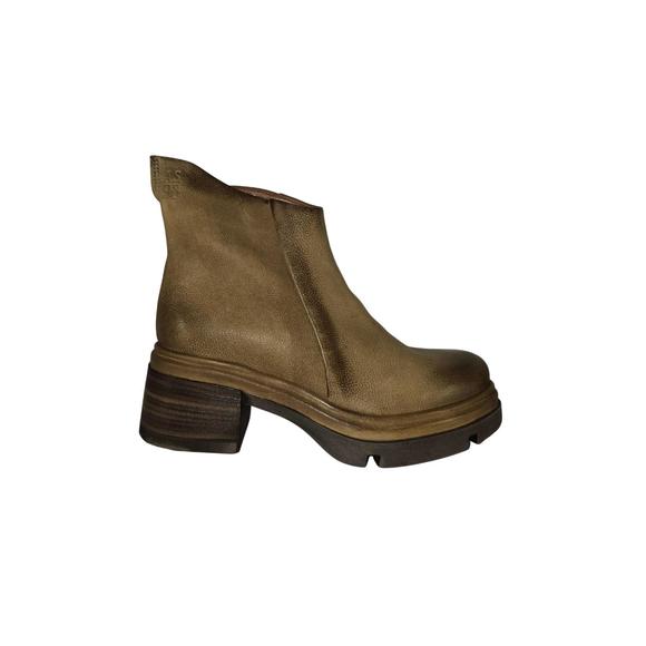 NEW A.S.98 women's ensley boots in dino wheat